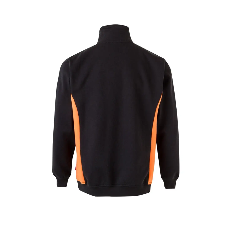 SUDADERA BICOLOR MEDIA CREMALLERA INDUSTRIA