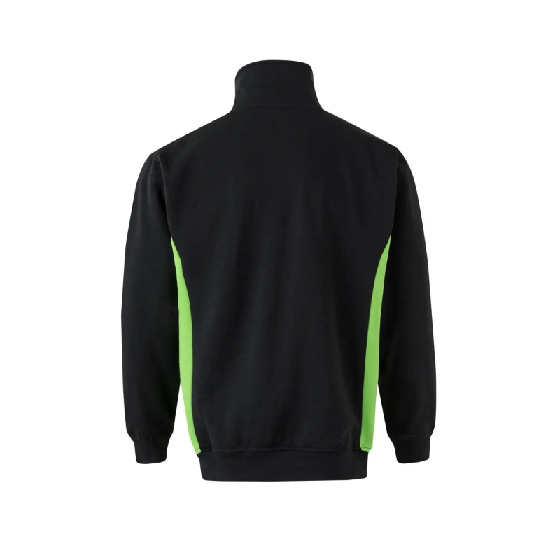 SUDADERA BICOLOR MEDIA CREMALLERA INDUSTRIA