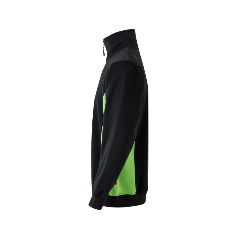 SUDADERA BICOLOR MEDIA CREMALLERA INDUSTRIA