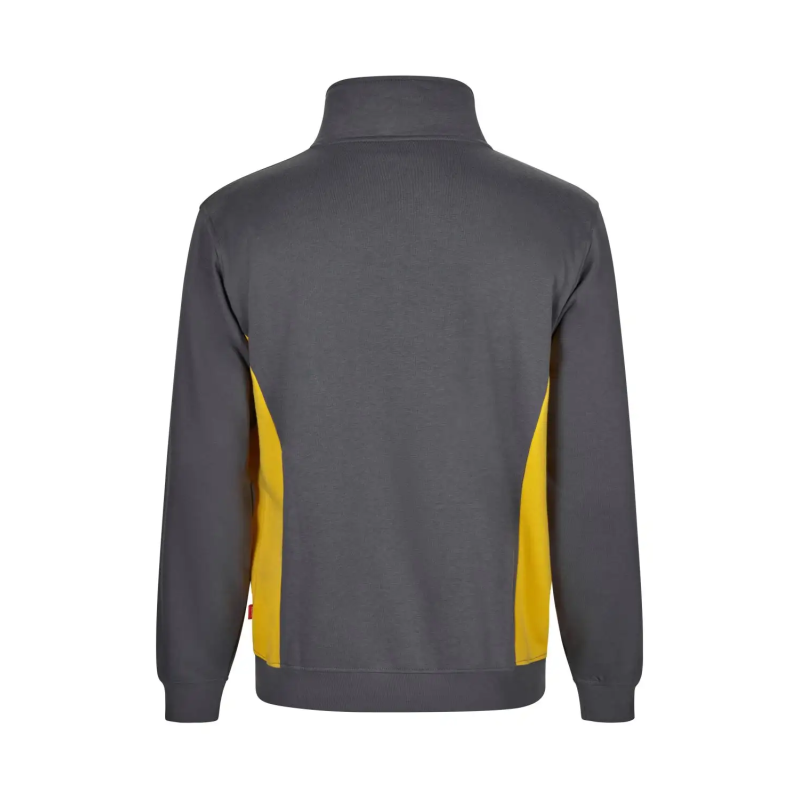 SUDADERA BICOLOR MEDIA CREMALLERA INDUSTRIA