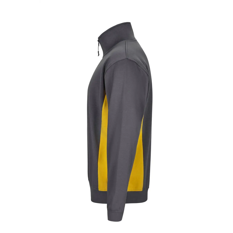 SUDADERA BICOLOR MEDIA CREMALLERA INDUSTRIA