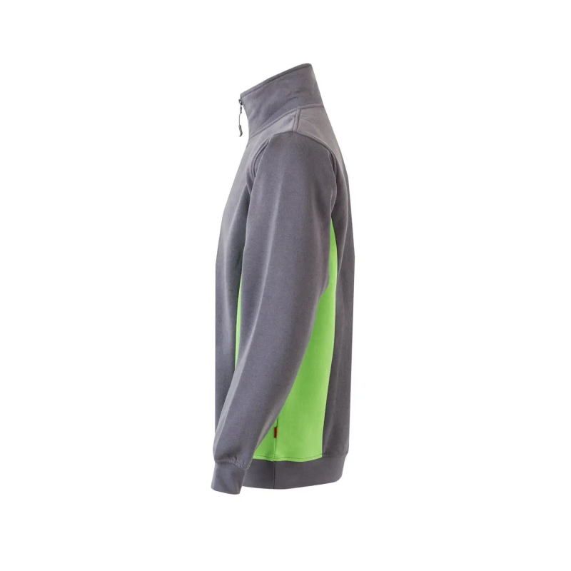 SUDADERA BICOLOR MEDIA CREMALLERA INDUSTRIA