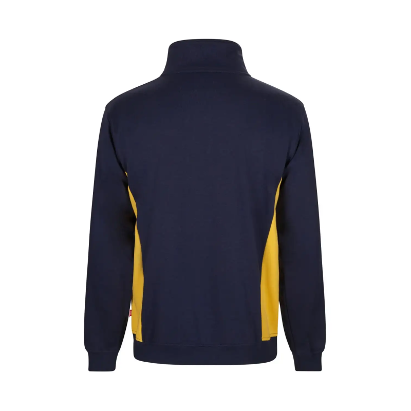 SUDADERA BICOLOR MEDIA CREMALLERA INDUSTRIA