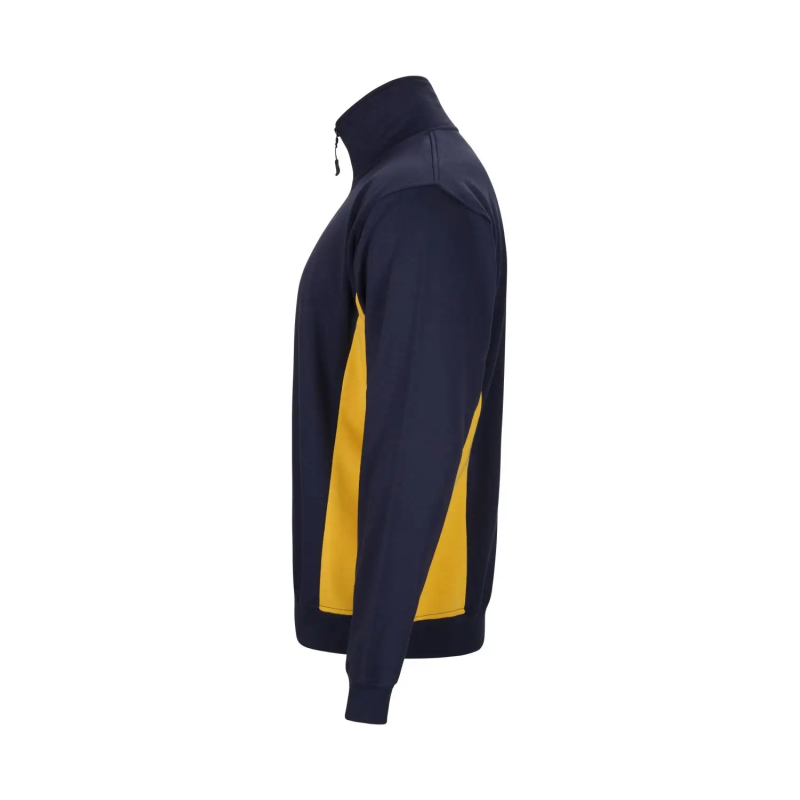 SUDADERA BICOLOR MEDIA CREMALLERA INDUSTRIA