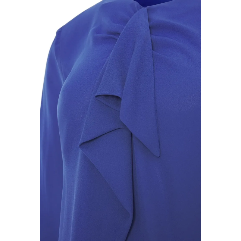 BLUSA CUELLO REDONDO ESTILO PAÑUELO
