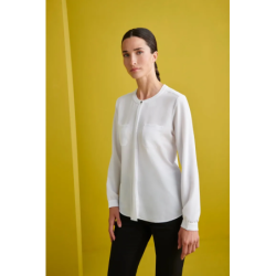 ⭐ BLUSA CON BOLSILLOS Y CAIDA SUAVE | Azules de Vergara