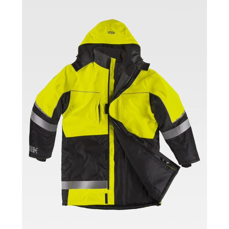 PARKA BICOLOR PARA FRIO EXTREMO
