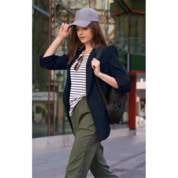 ⭐ AMERICANA MUJER CON RECOGEMANGA | Azules de Vergara
