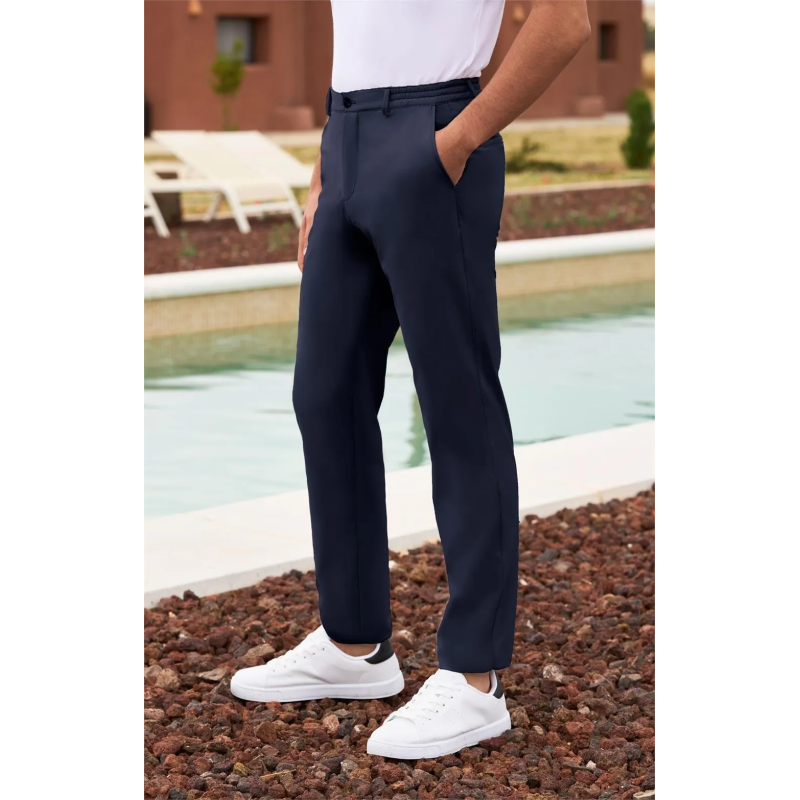 PANTALÓN CHINO UNISEX CINTURILLA GOMA HOSTELERÍA