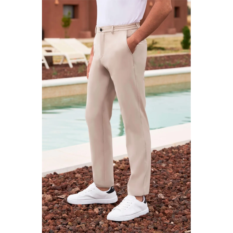 PANTALÓN CHINO UNISEX CINTURILLA GOMA HOSTELERÍA
