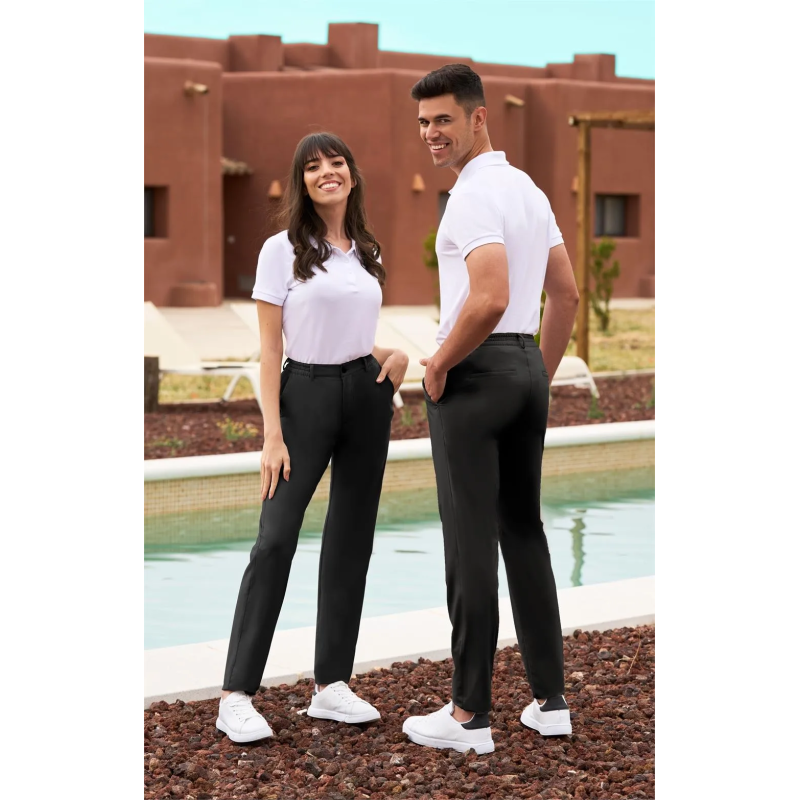 PANTALÓN CHINO UNISEX CINTURILLA GOMA HOSTELERÍA