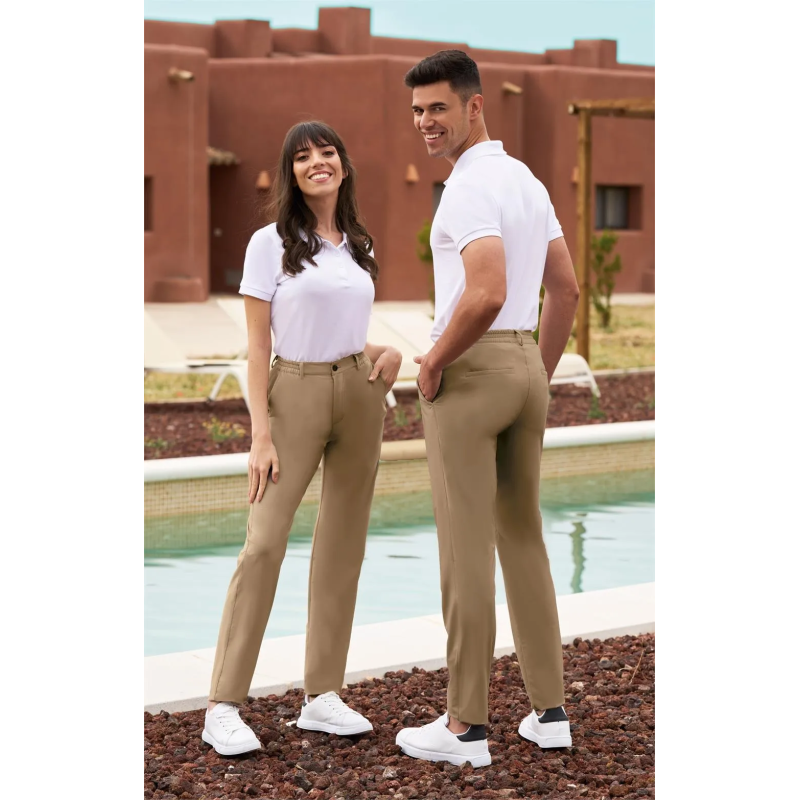 PANTALÓN CHINO UNISEX CINTURILLA GOMA HOSTELERÍA
