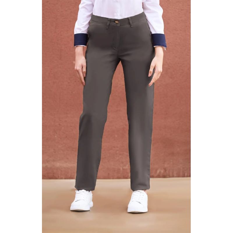 PANTALÓN CHINO MUJER STRETCH COMERCIO