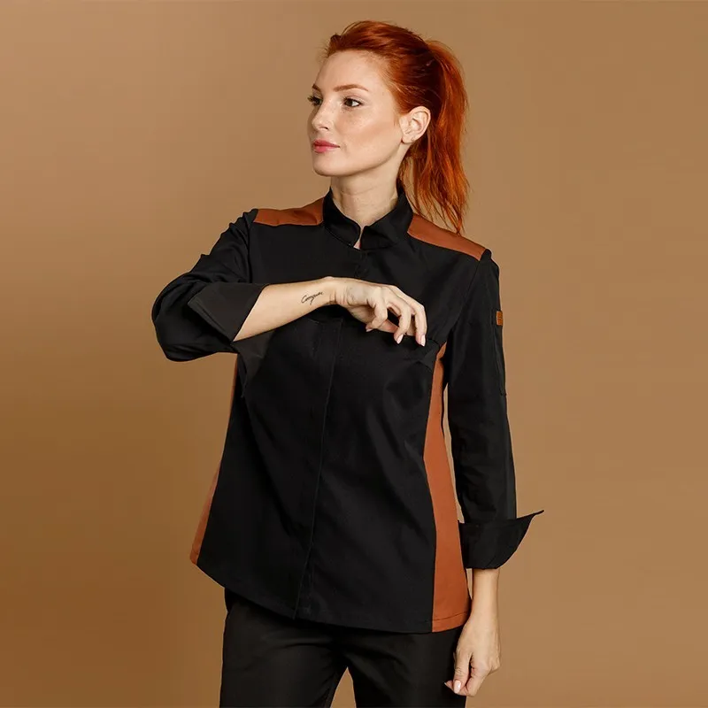 CHAQUETILLA MUJER MICROFIBRA BICOLOR