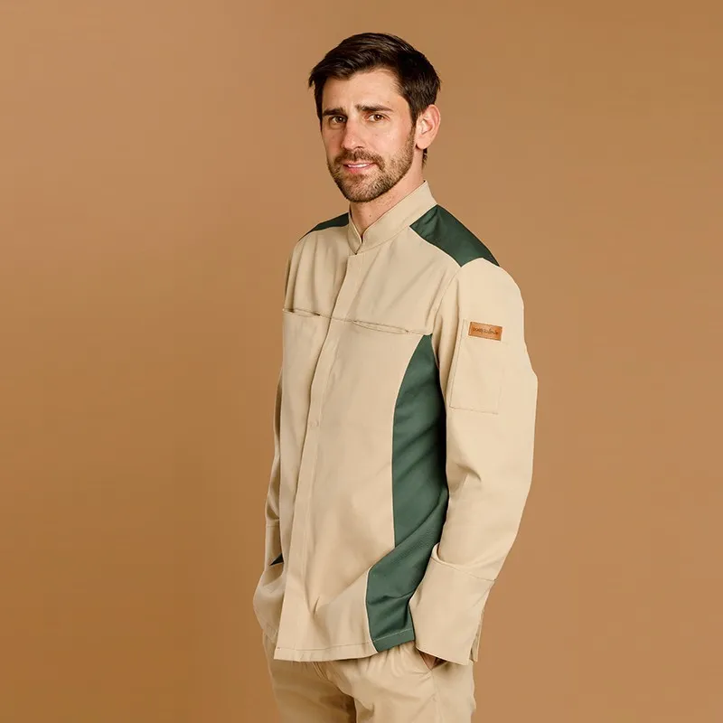 CHAQUETILLA HOMBRE MICROFIBRA BICOLOR
