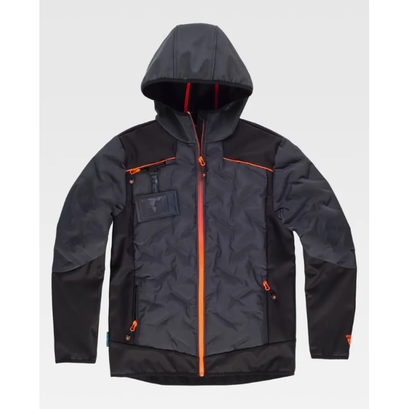 CHAQUETA WORKSHELL ACOLCHADA