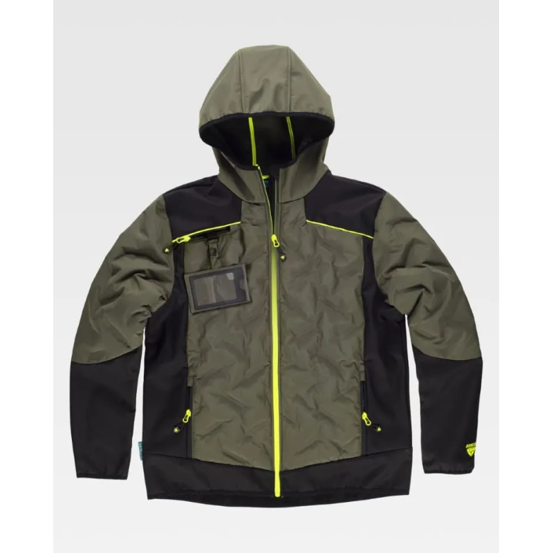 CHAQUETA WORKSHELL ACOLCHADA
