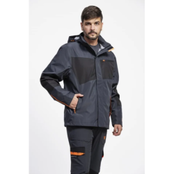 ⭐ CHAQUETA IMPERMEABLE TRANSPIRABLE CON CAPUCHA | Azules de Vergara