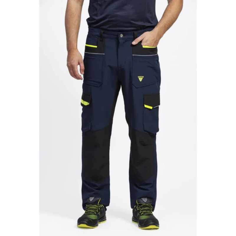 PANTALON MULTIBOLSILLOS CON VIVOS ELÁSTICO