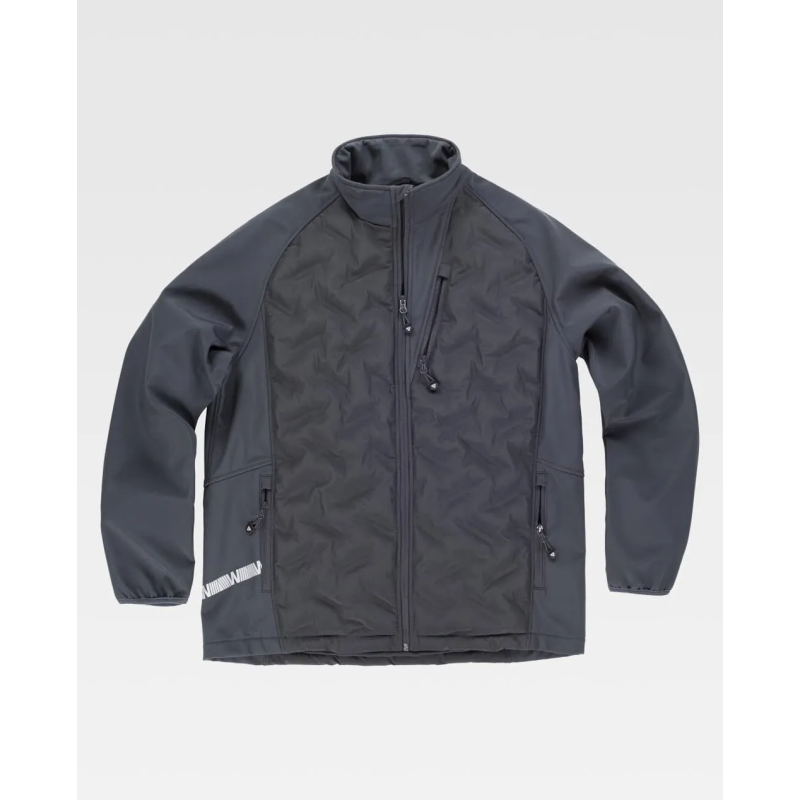 CHAQUETA WORKSHELL ELÁSTICA ACOLCHADA