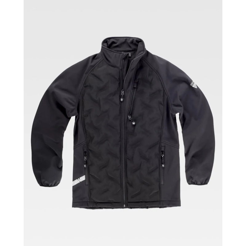 CHAQUETA WORKSHELL ELÁSTICA ACOLCHADA