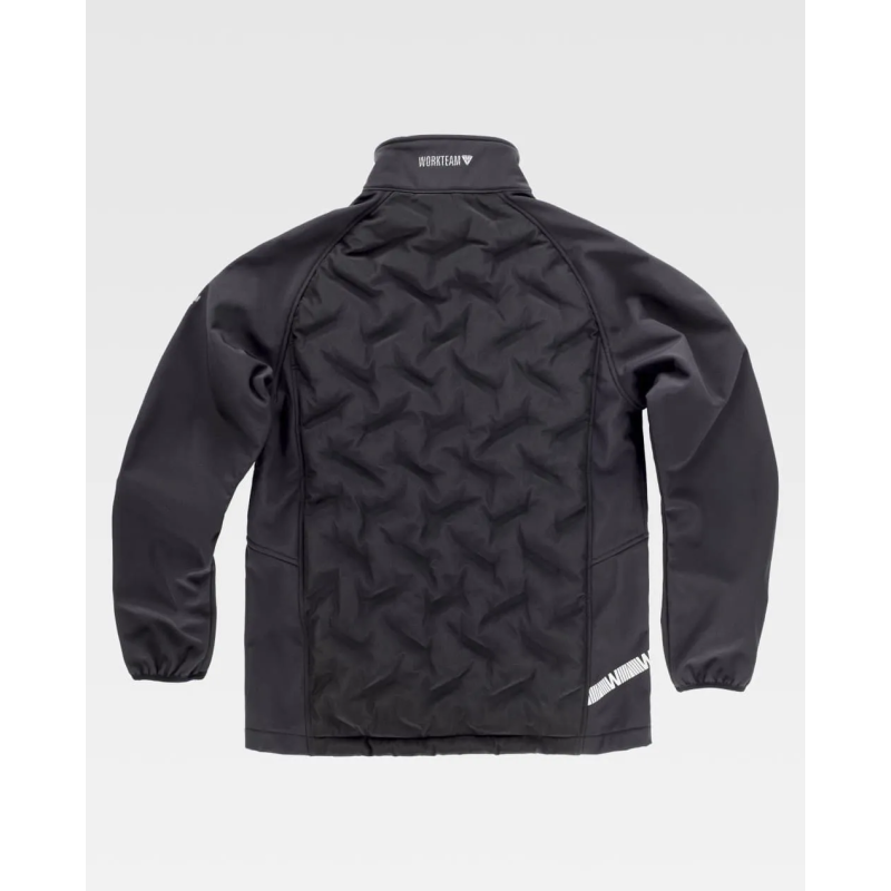 CHAQUETA WORKSHELL ELÁSTICA ACOLCHADA