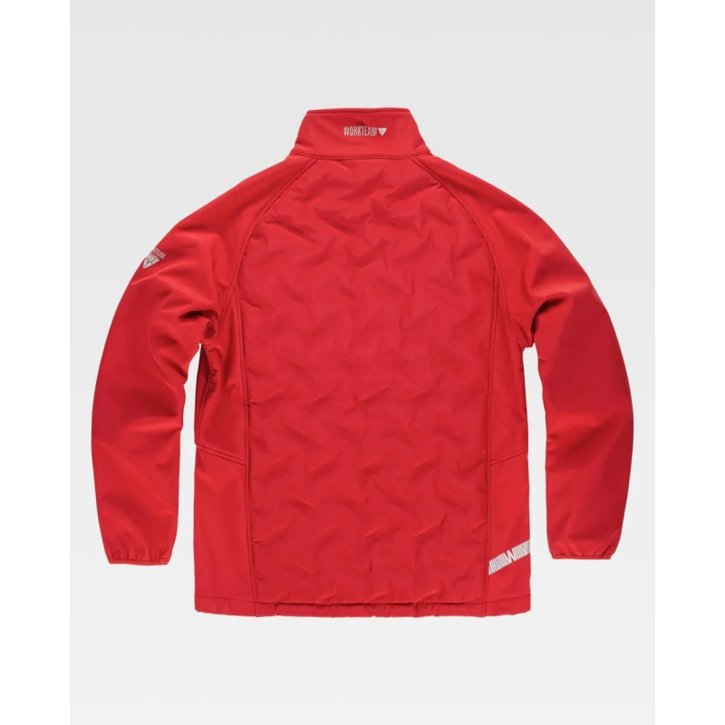 CHAQUETA WORKSHELL ELÁSTICA ACOLCHADA