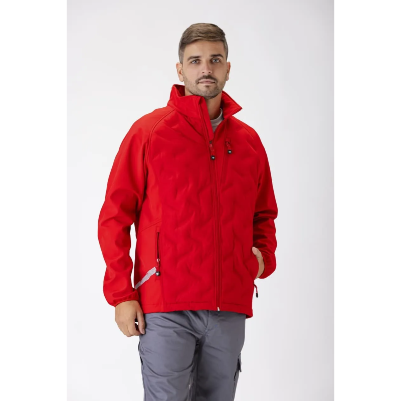 CHAQUETA WORKSHELL ELÁSTICA ACOLCHADA