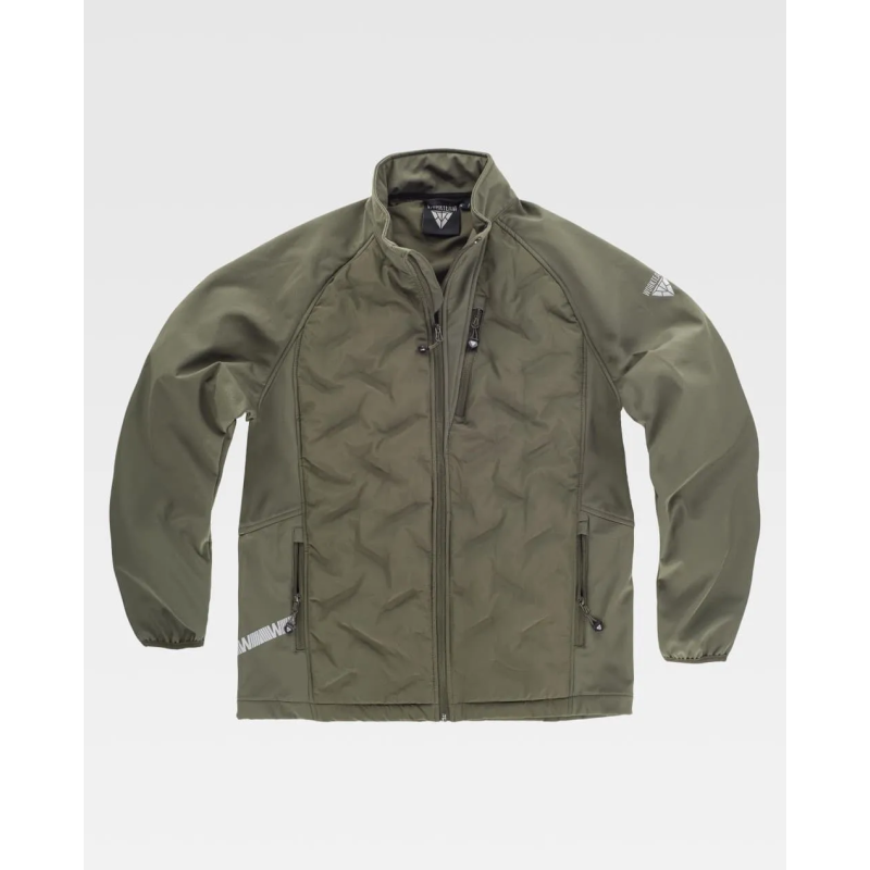CHAQUETA WORKSHELL ELÁSTICA ACOLCHADA