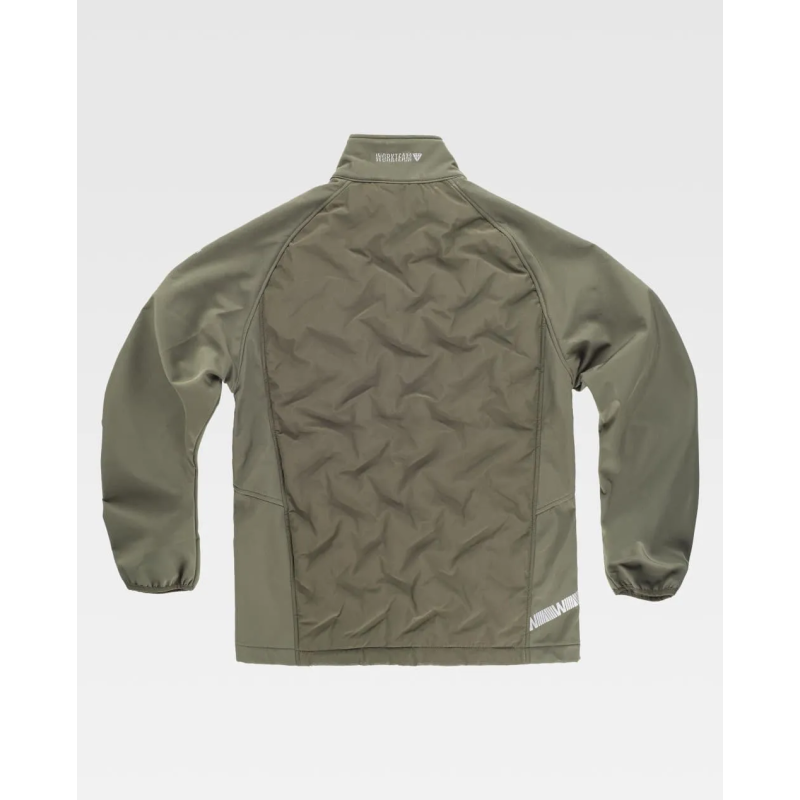 CHAQUETA WORKSHELL ELÁSTICA ACOLCHADA