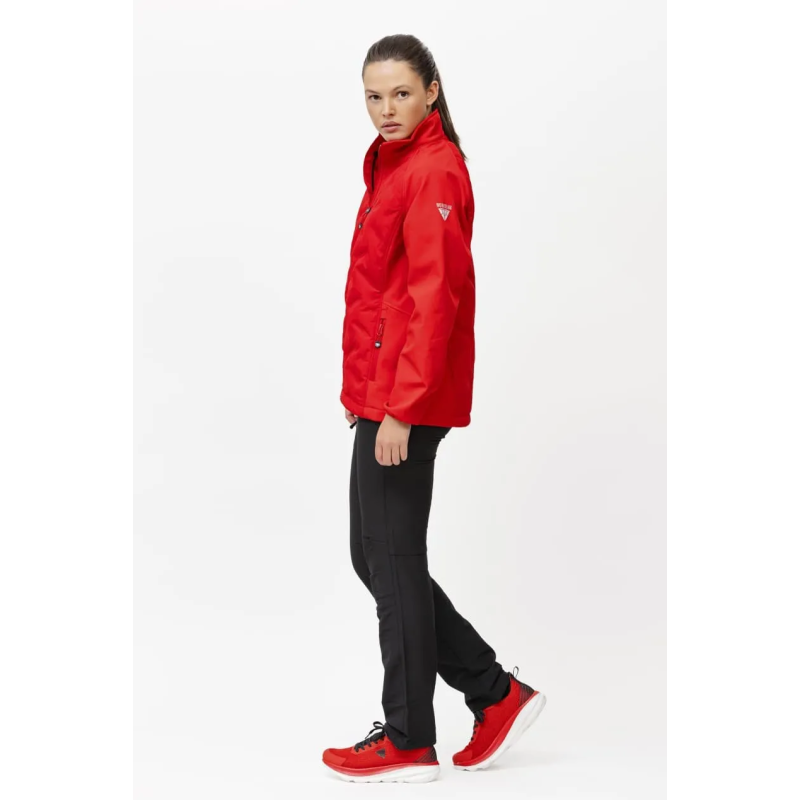 CHAQUETA WORKSHELL ELÁSTICA ACOLCHADA MUJER