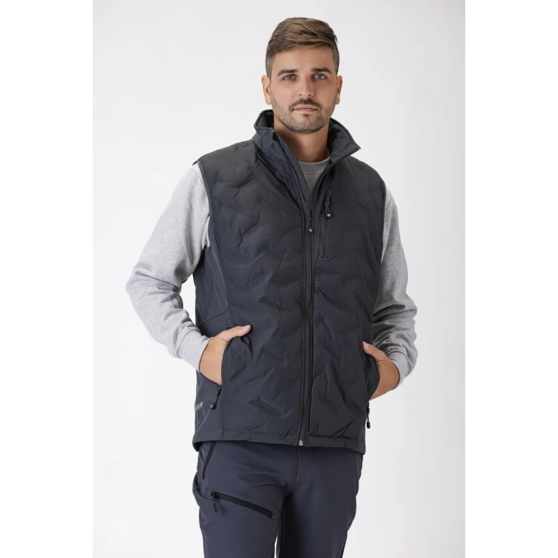 CHALECO WORKSHELL ELÁSTICA ACOLCHADA