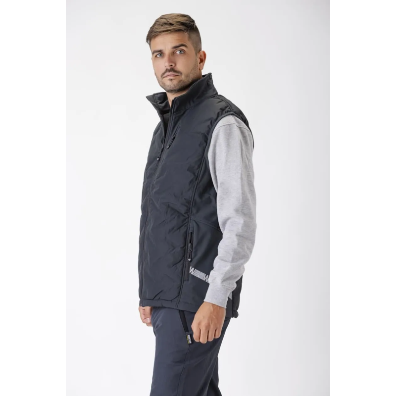CHALECO WORKSHELL ELÁSTICA ACOLCHADA