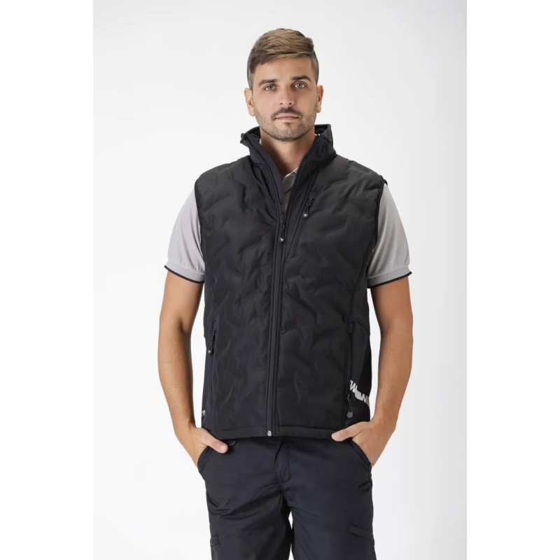 CHALECO WORKSHELL ELÁSTICA ACOLCHADA