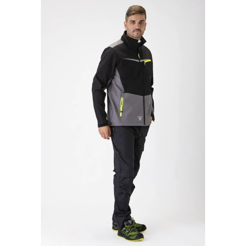 WORKSHELL ELÁSTICO CON FORRO POLAR