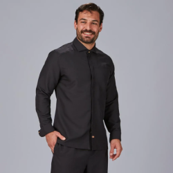 ⭐ CHAQUETA COCINA CUELLO ITALIANO POL RECICLADO | Azules de Vergara