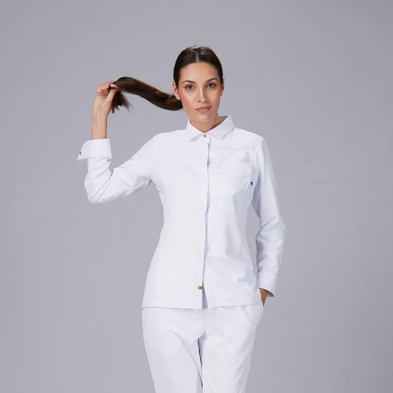 CHAQUETA MUJER CUELLO ITALIANO POL RECICLADO