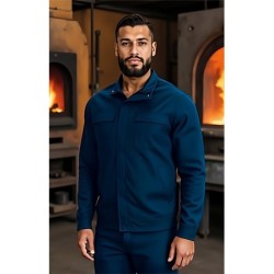 ⭐ CHAQUETA IGNÍFUGA 100% ALGODÓN FR | Azules de Vergara