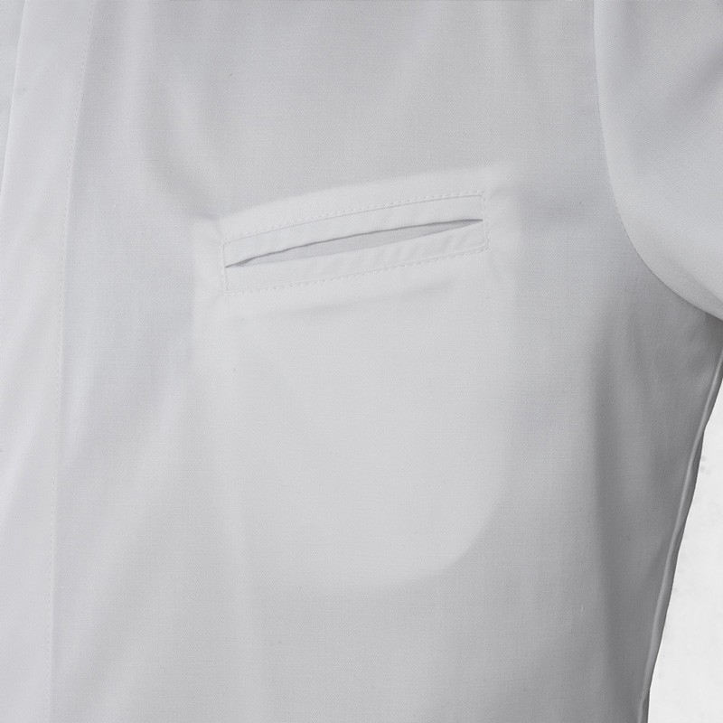 CHAQUETA COCINA CUELLO MAO SLIM FIT