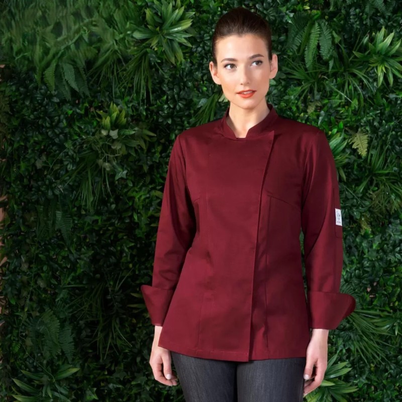 CHAQUETA CHEF MUJER FRESH FIT COLORES