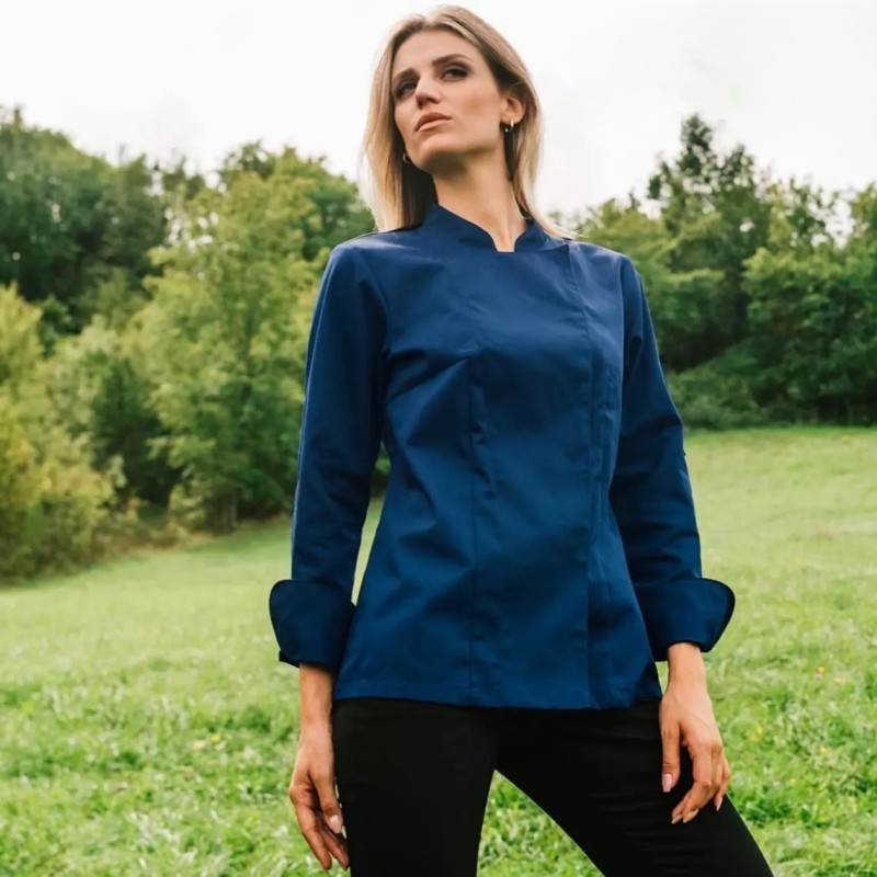 CHAQUETA CHEF MUJER FRESH FIT COLORES