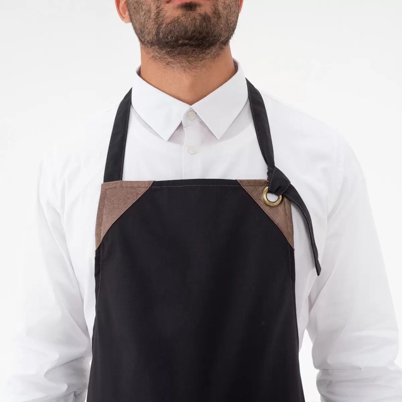 DELANTAL CON PETO CAMARERO UNISEX