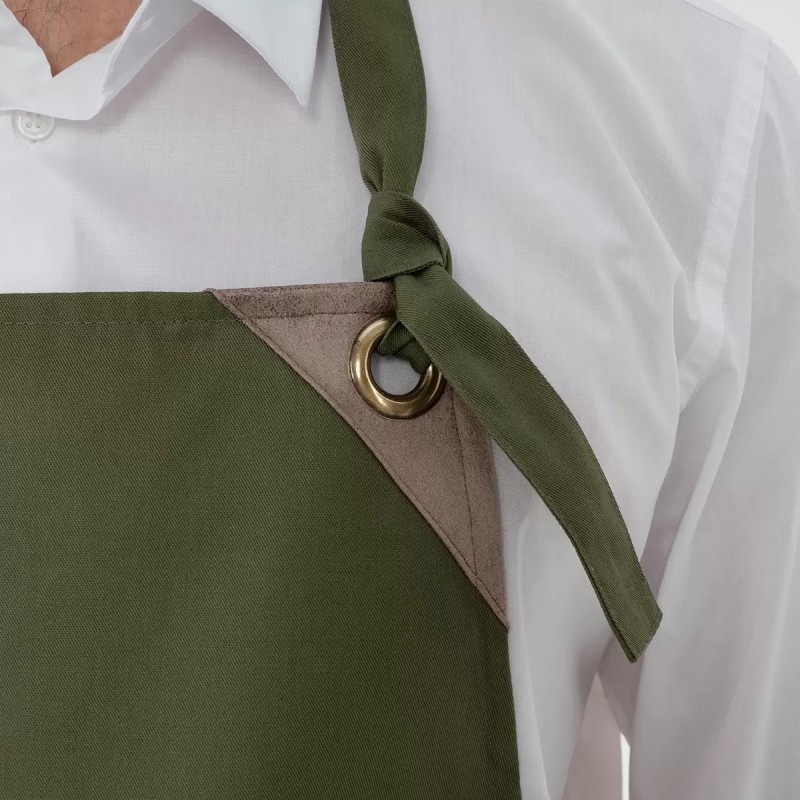 DELANTAL CON PETO CAMARERO UNISEX