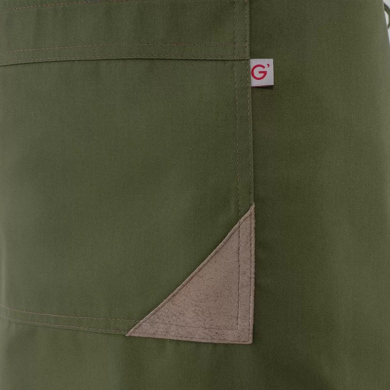 DELANTAL CON PETO CAMARERO UNISEX