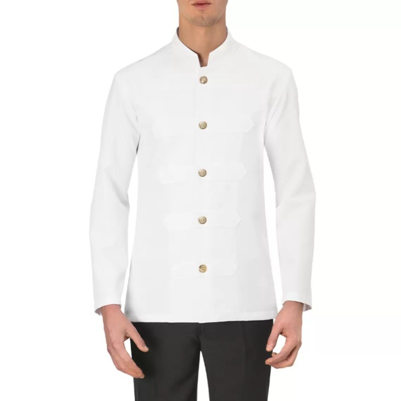 CHAQUETA HOSTELERÍA SLIM BLANCA