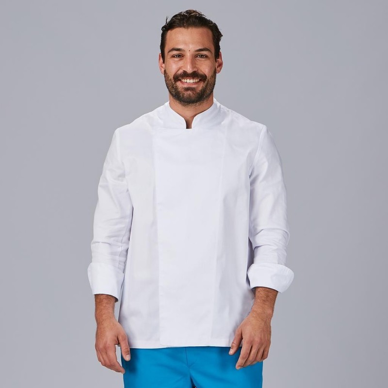 CHAQUETA COCINA SARGAUNISEX VELCRO