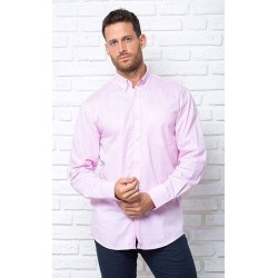CAMISA MANGA LARGA ROSA