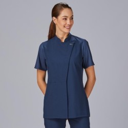 ⭐ BLUSA MUJER MANGA CORTA DELLA | Azules de Vergara