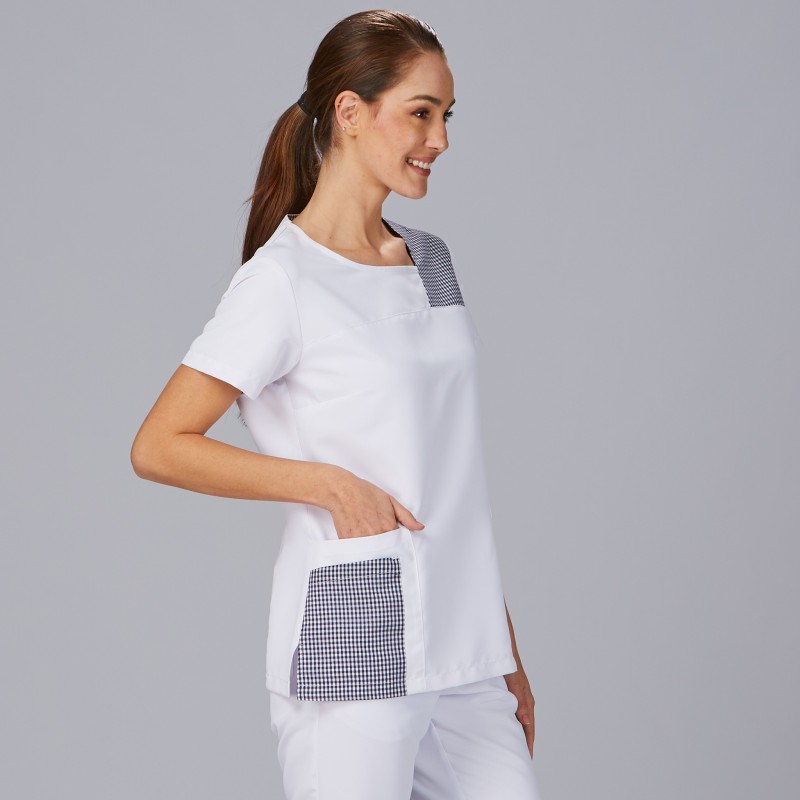 BLUSA MUJER CERRADA 100% POLIÉSTER