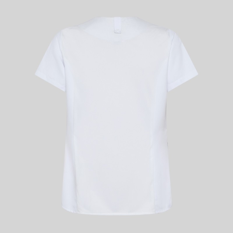 BLUSA MUJER CUELLO PICO 100% POLIESTER